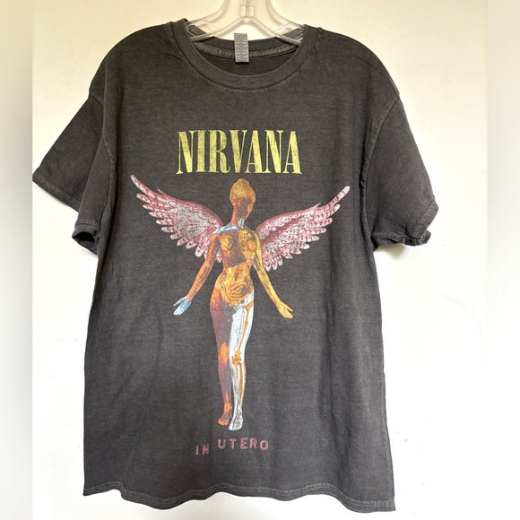 Nirvana In Utero Kurt Cobain T Shirt - Picture 1 of 3
